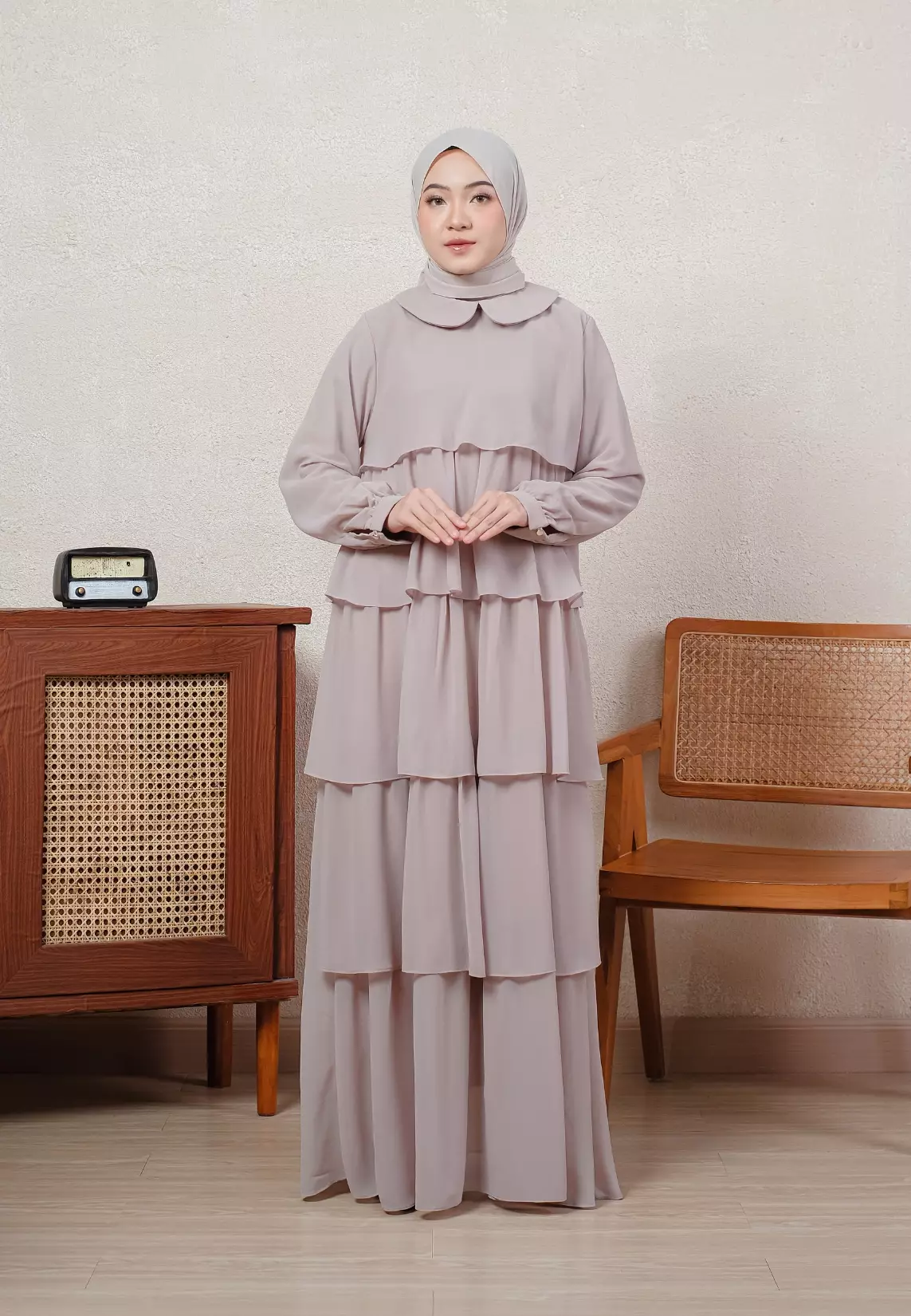 Evelyn Dress - Khaki