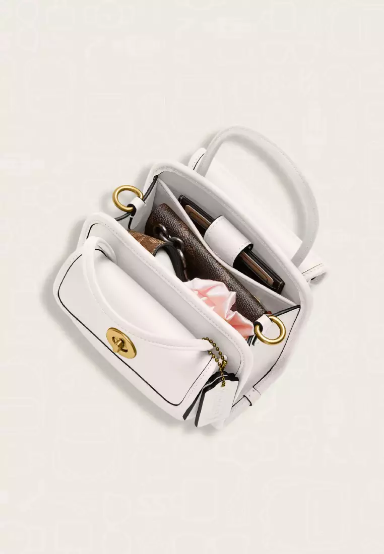 Coach Safari Bag White