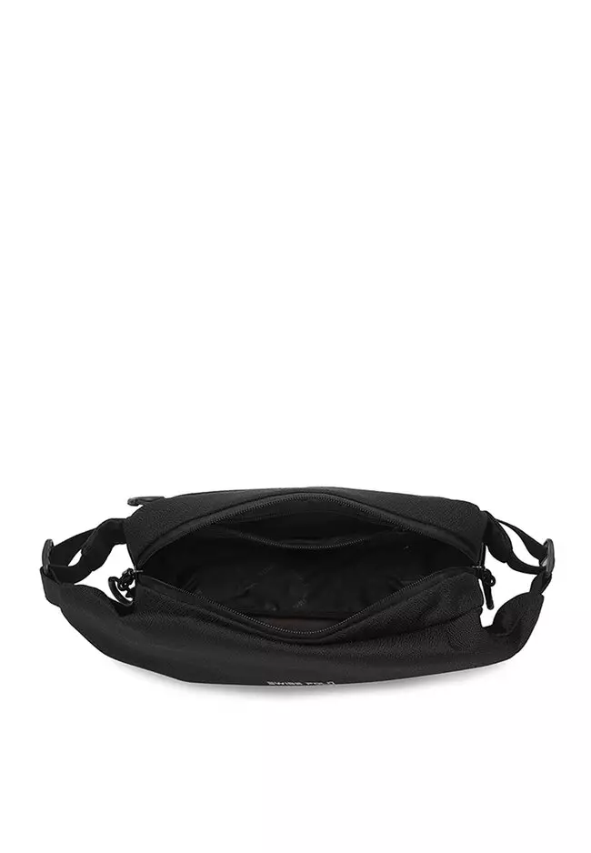 Men's Chest Bag / Sling Bag / Crossbody Bag - Black