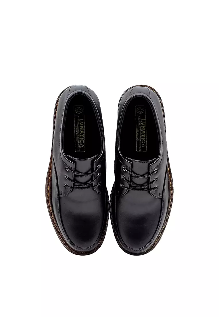 Lvnatica Razor Black Gum Dress Shoes