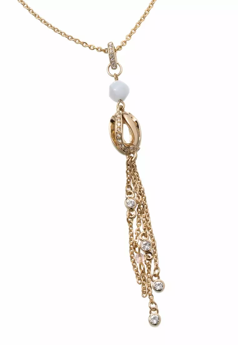 Glass outlet bead chain