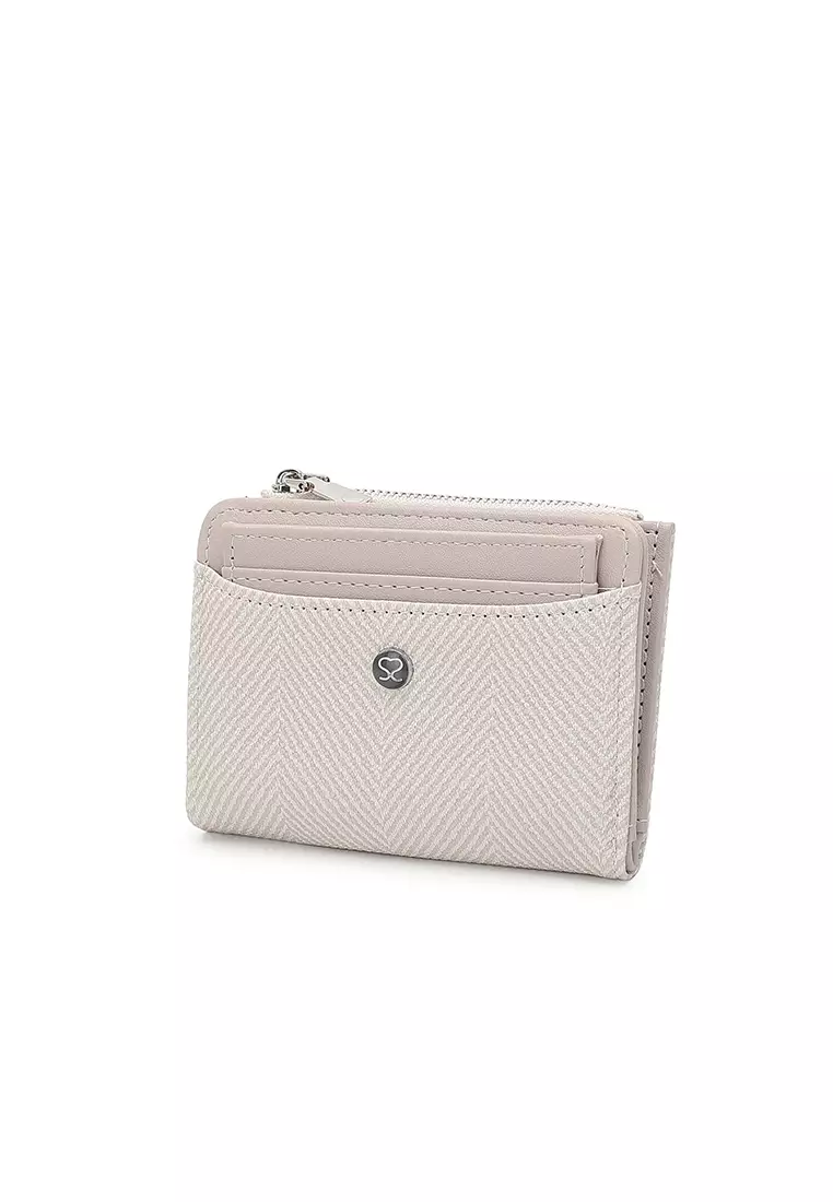 Women's 2 in 1 Purse/Wallet With Coin Compartment - White