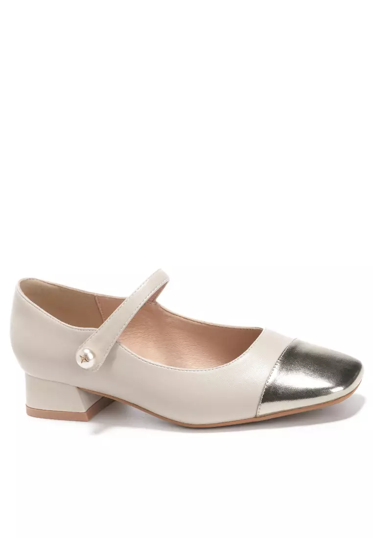 Discount on Twenty Eight Shoes  shoes - SKU: 3cm Color Matching Mary Jane Shoes By3102-25