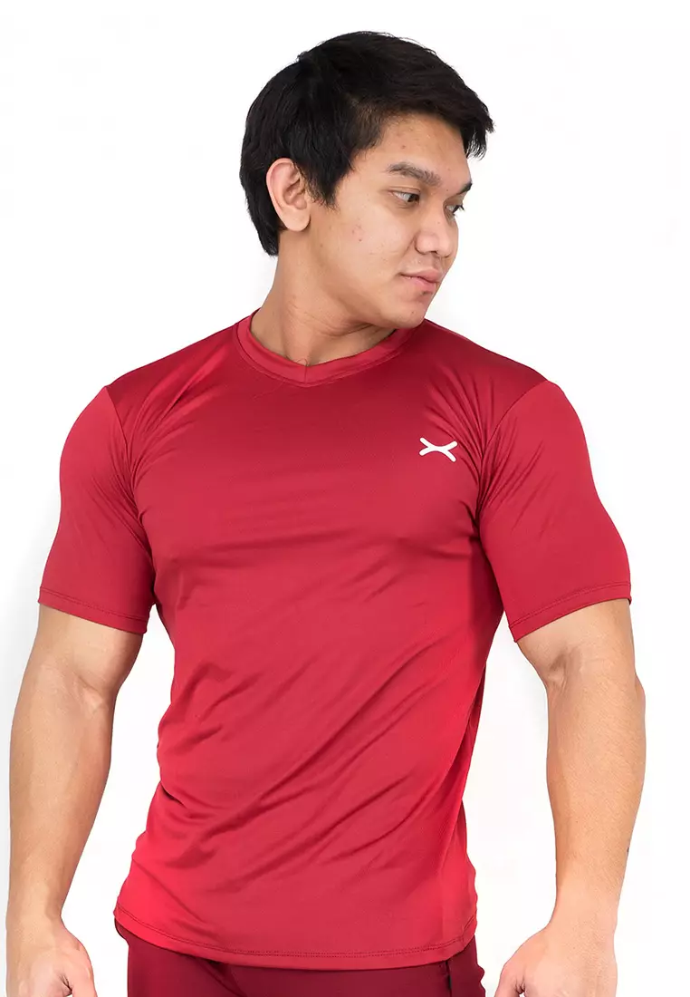 FLEXZONE Sports Tee MultiSport Series Maroon