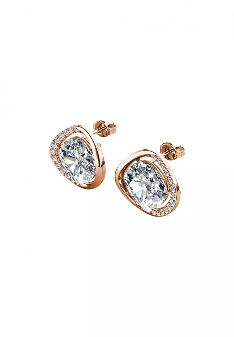 London Crystal Earring RG - Anting Crystal by Her Jewellery
