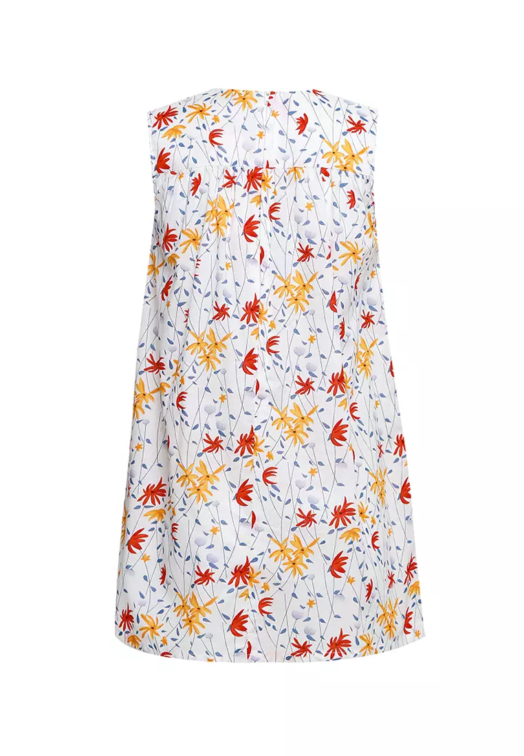 Pito Dito Girl Delantina Dress Anak Perempuan Warna Multicolor