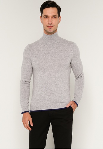 ck Calvin Klein Recycled Cashmere Turtleneck Sweater | ZALORA Malaysia