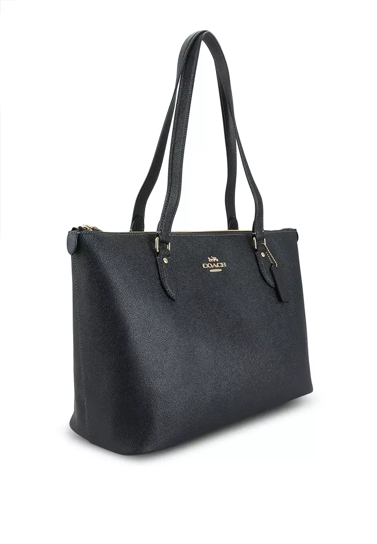 Black coach tote sale clearance