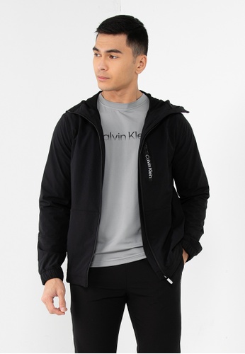 Calvin Klein black Woven Jacket - Calvin Klein Performance 653A0AA0E0DC26GS_1