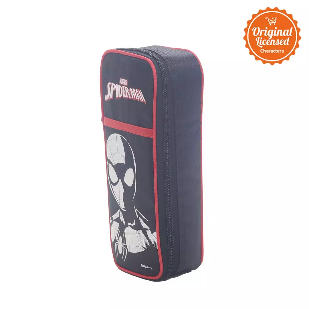 Spiderman Tempat Alat Tulis Pencil Case Hitam 22x9x6 cm