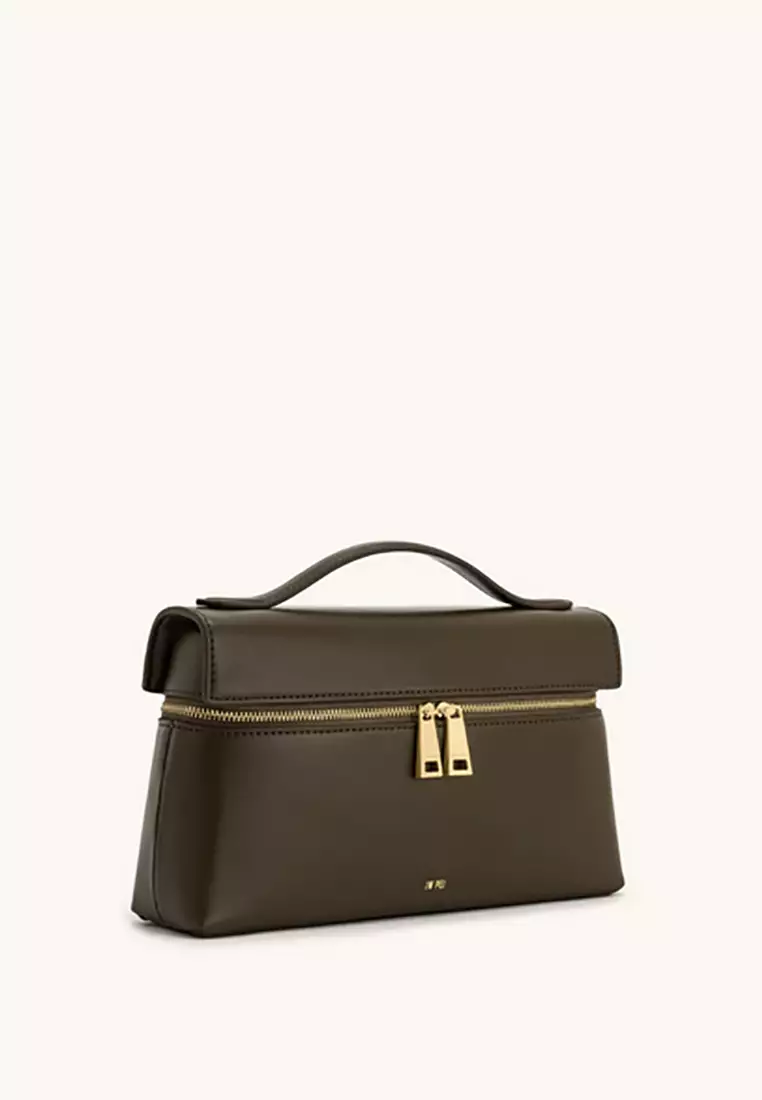 Thea Top Handle Bag - Olive