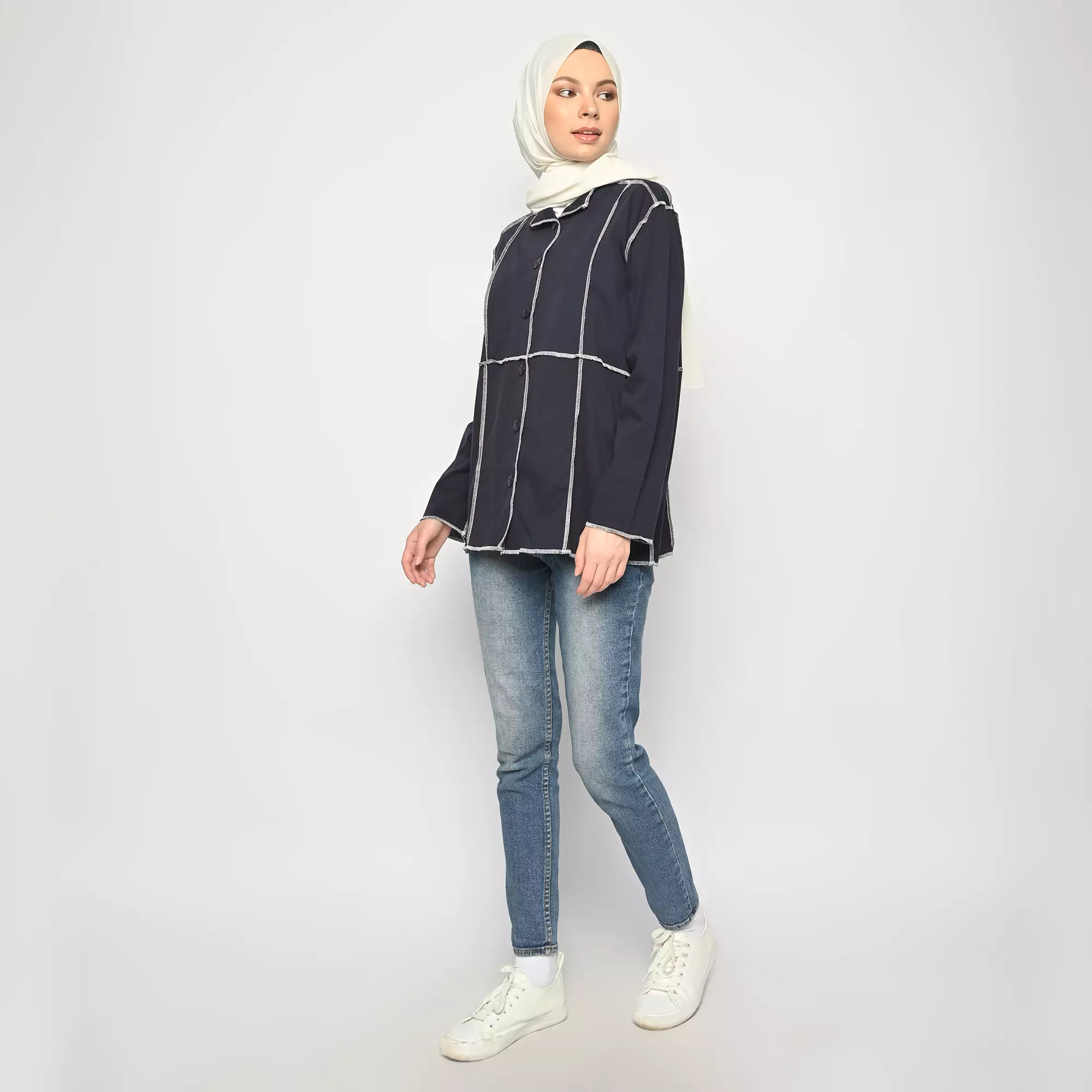 Mamora Blouse Navy