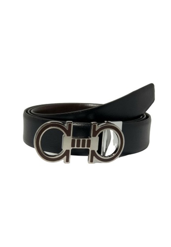 mens thin brown belt