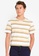 United Colors of Benetton brown Striped T-shirt 61FCFAA0828D84GS_1