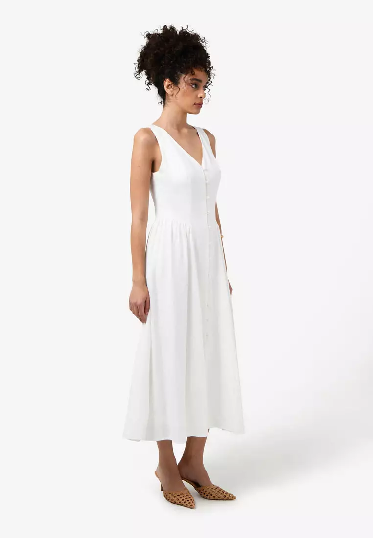 Kendal Linen Blend Dress