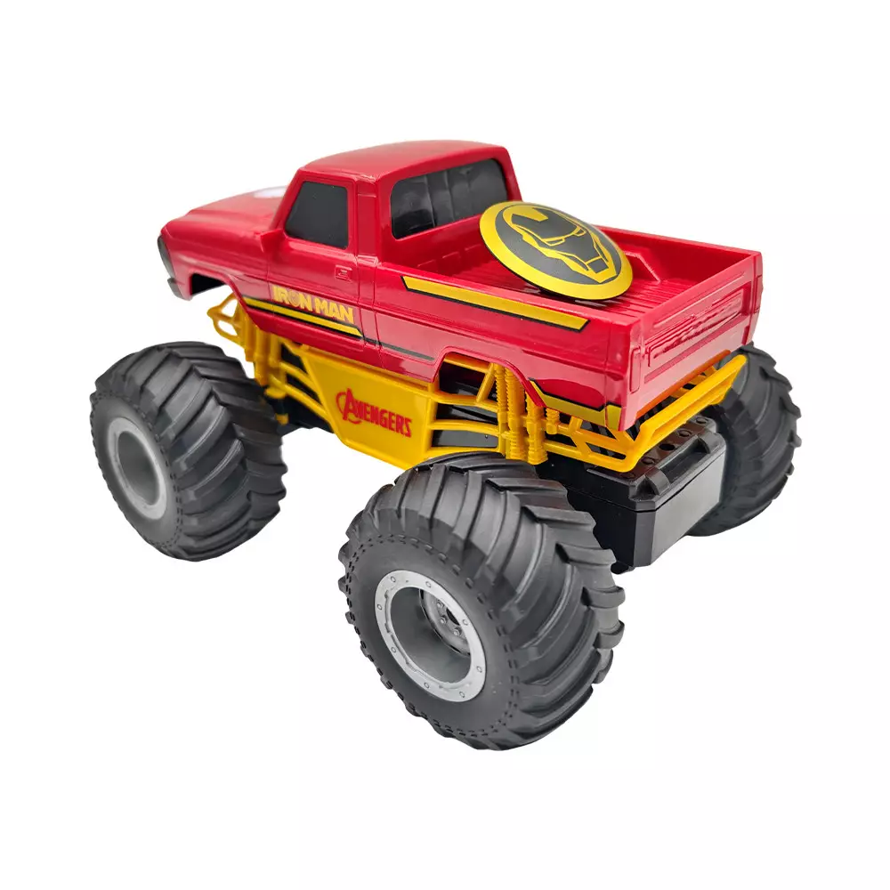 TOP GEAR MKB OFF ROAD TRUCK IRON MAN REMOTE CONTROL - MERAH