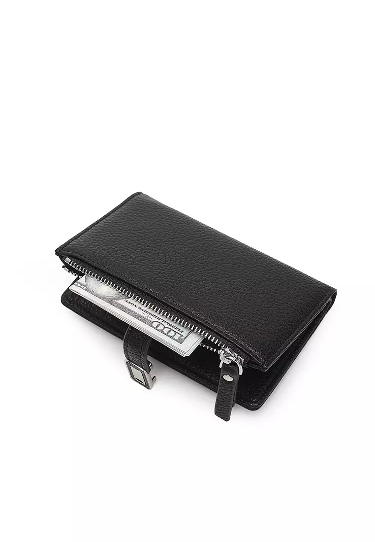 Women's Short Wallet / Purse - Black