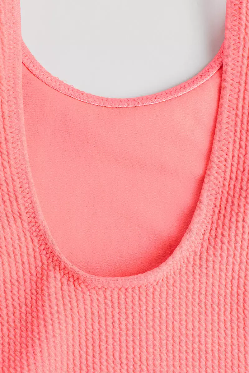 Textured swimsuit