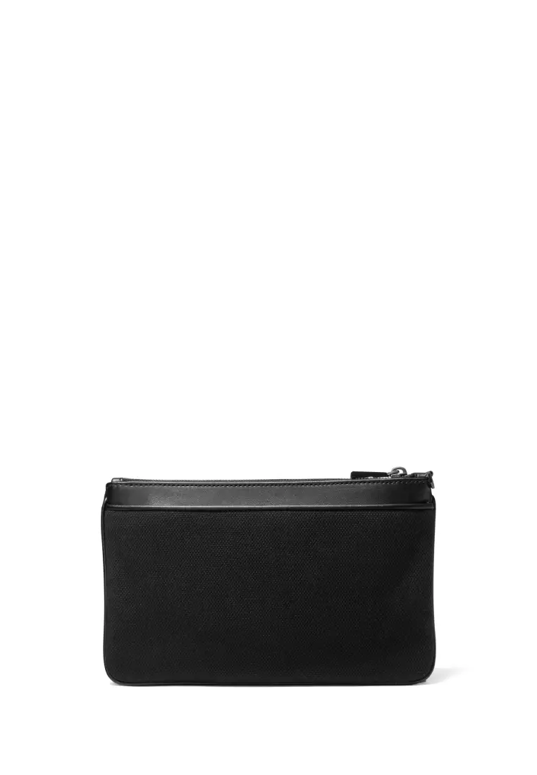 Buy MICHAEL KORS PRIDE Jet Set Large Embellished Logo Canvas Pouch