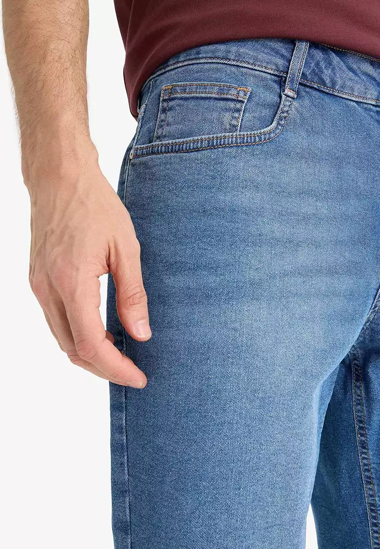 Denim Bermuda Shorts