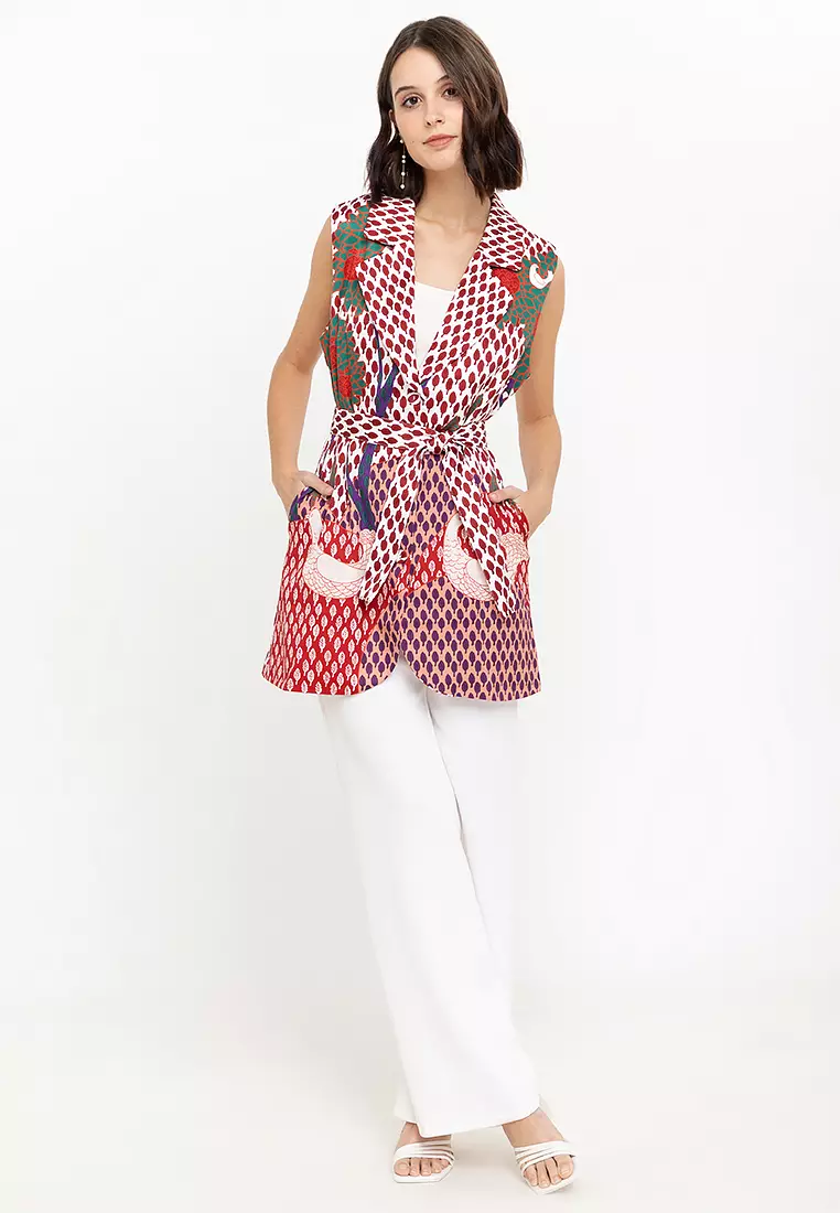 Buy Plains & Prints Secret Garden Jewell Sleeveless Vest Top 2024
