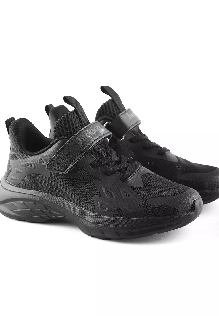 Jackson Kids Paza 1SL Full Black - Sepatu Sneakers Anak