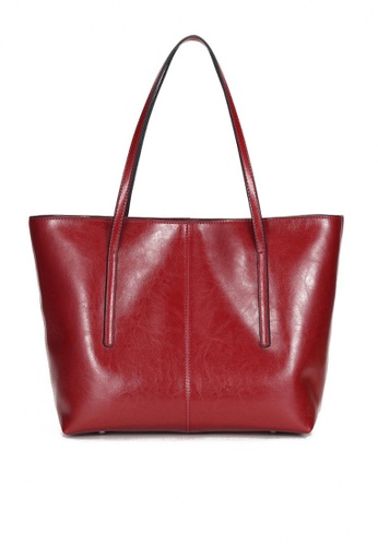 Twenty Eight Shoes red VANSA Cow Leather Tote Bag VBW-Tb9084 801A4AC2E3A29EGS_1