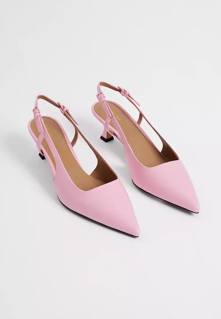Buy Other Stories Pointed Slingback Kitten Heel Mules 2024