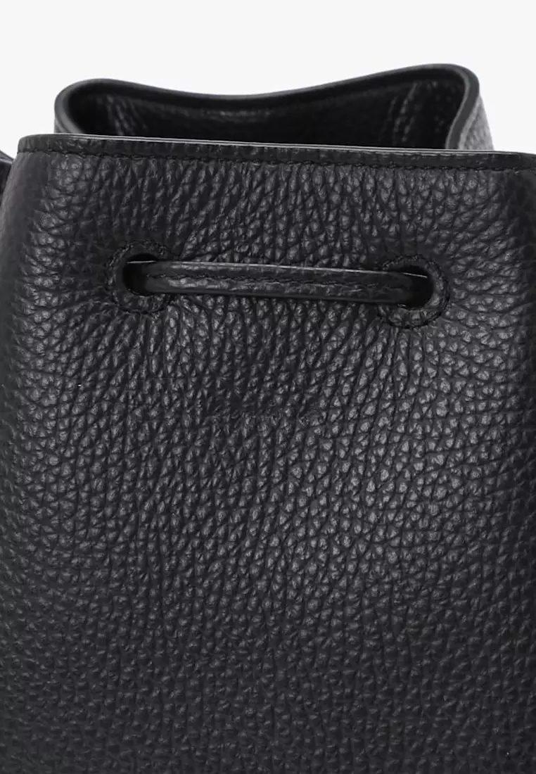 Buy agnès b. b. Logo Drawstring Bucket Bag 2026 Online | ZALORA