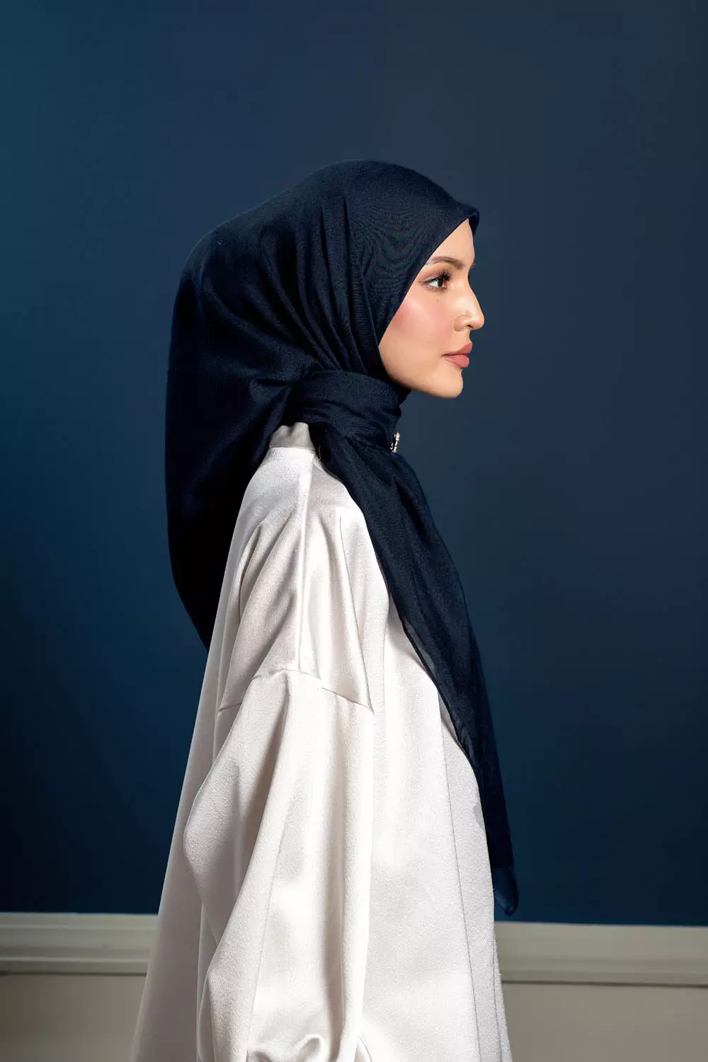 Klamby - Nima Scarf Ink Ocean