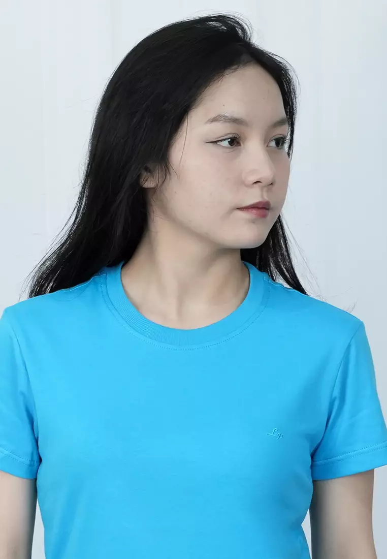LGS - Kaos Wanita - Lengan Pendek - Motif Polos - Color Series - LTS.001