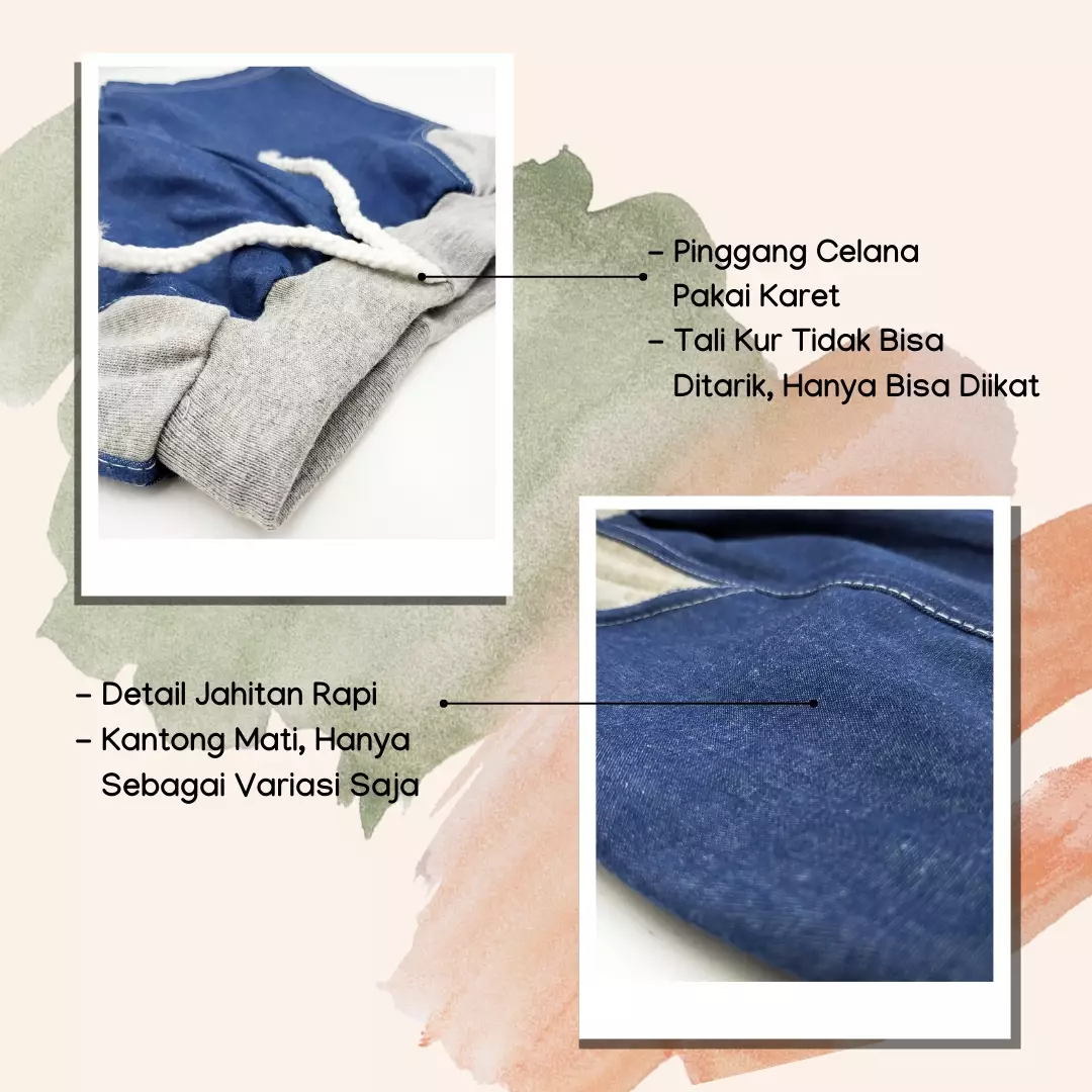 Wakakids Celana Pendek Bayi Anak Laki Laki Usia 12 Bulan Hingga 18 Bulan Basic Polos 3692 BiruVenwk