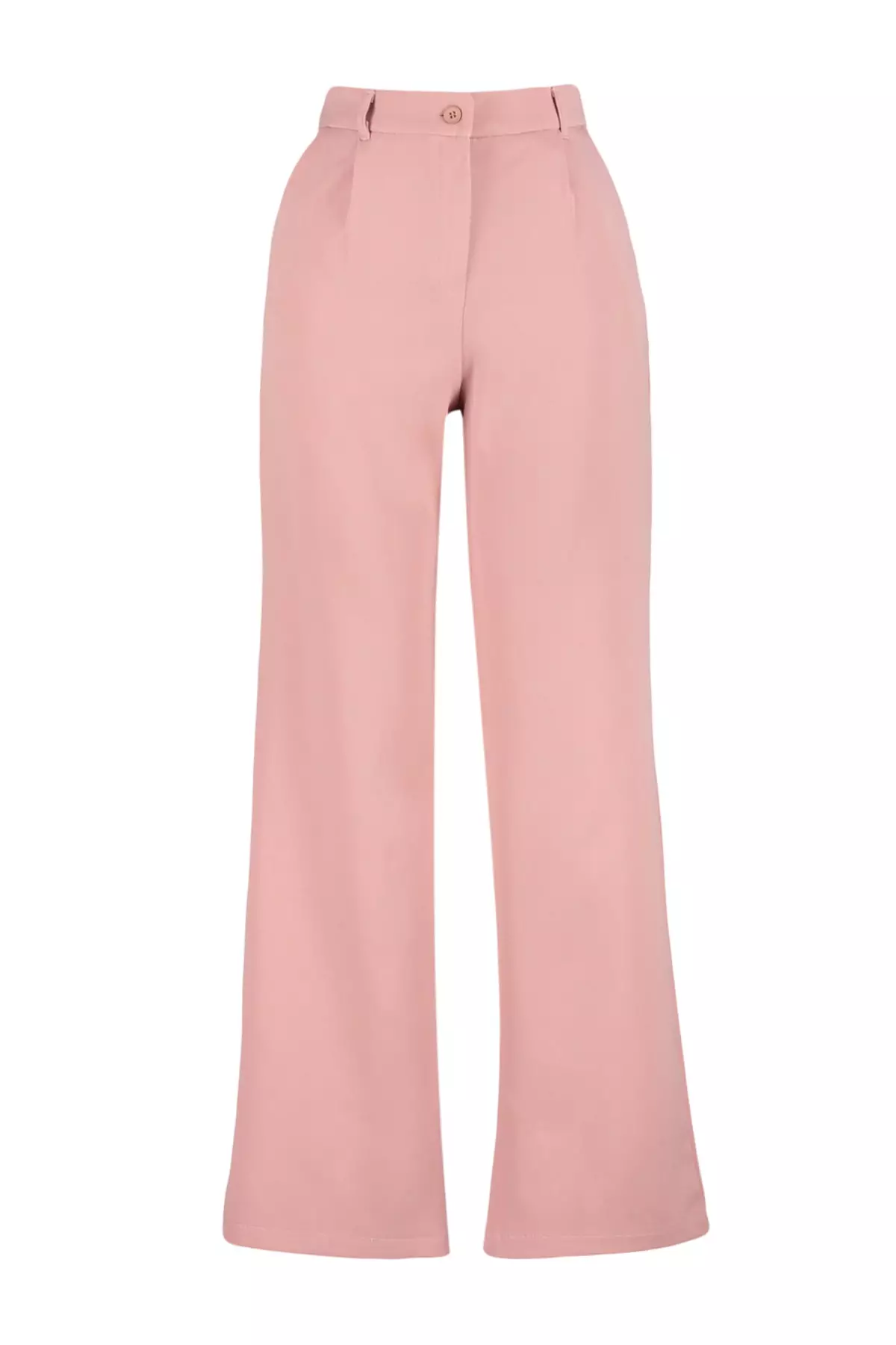 Wide Leg Woven Trousers