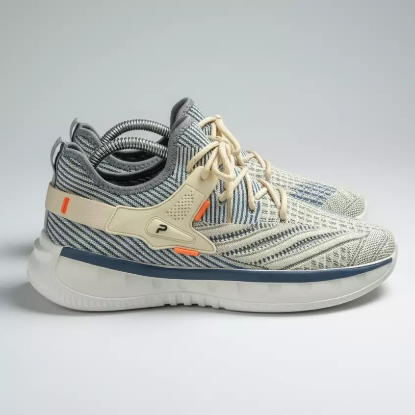 PAULMAY Sepatu Sneakers Pria Wanita Osaka Series Beige