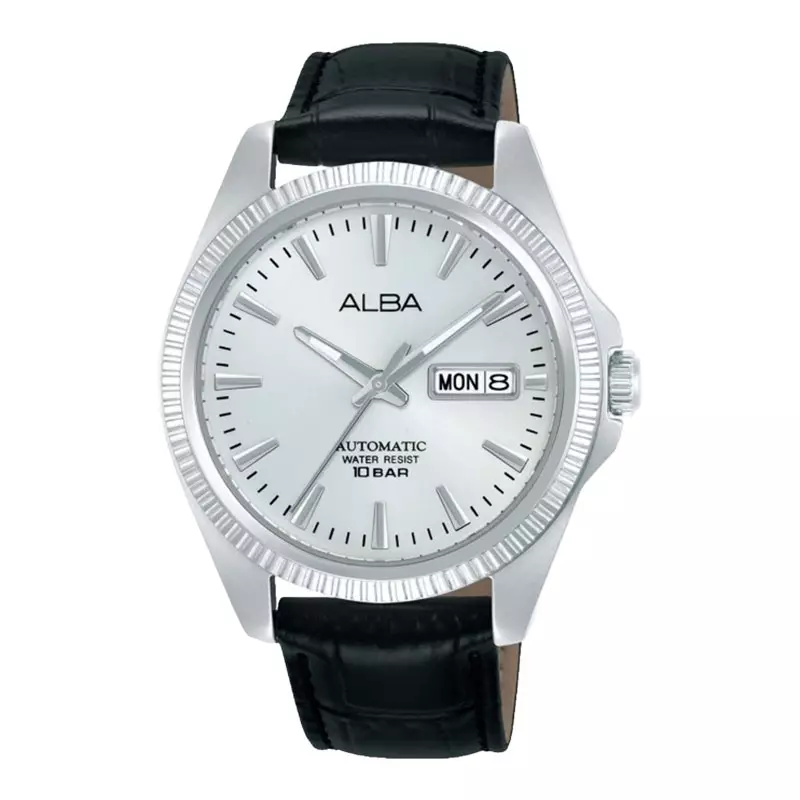 Jual Alba Jam Tangan Pria Alba Mechanical AL4813X1 Automatic Men Silver ...