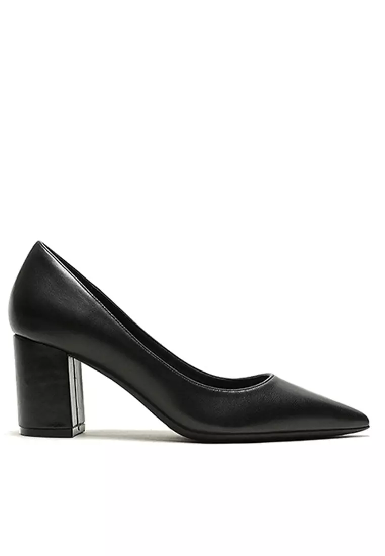 6CM Uniform Pointed High Heel Shoes HZL261