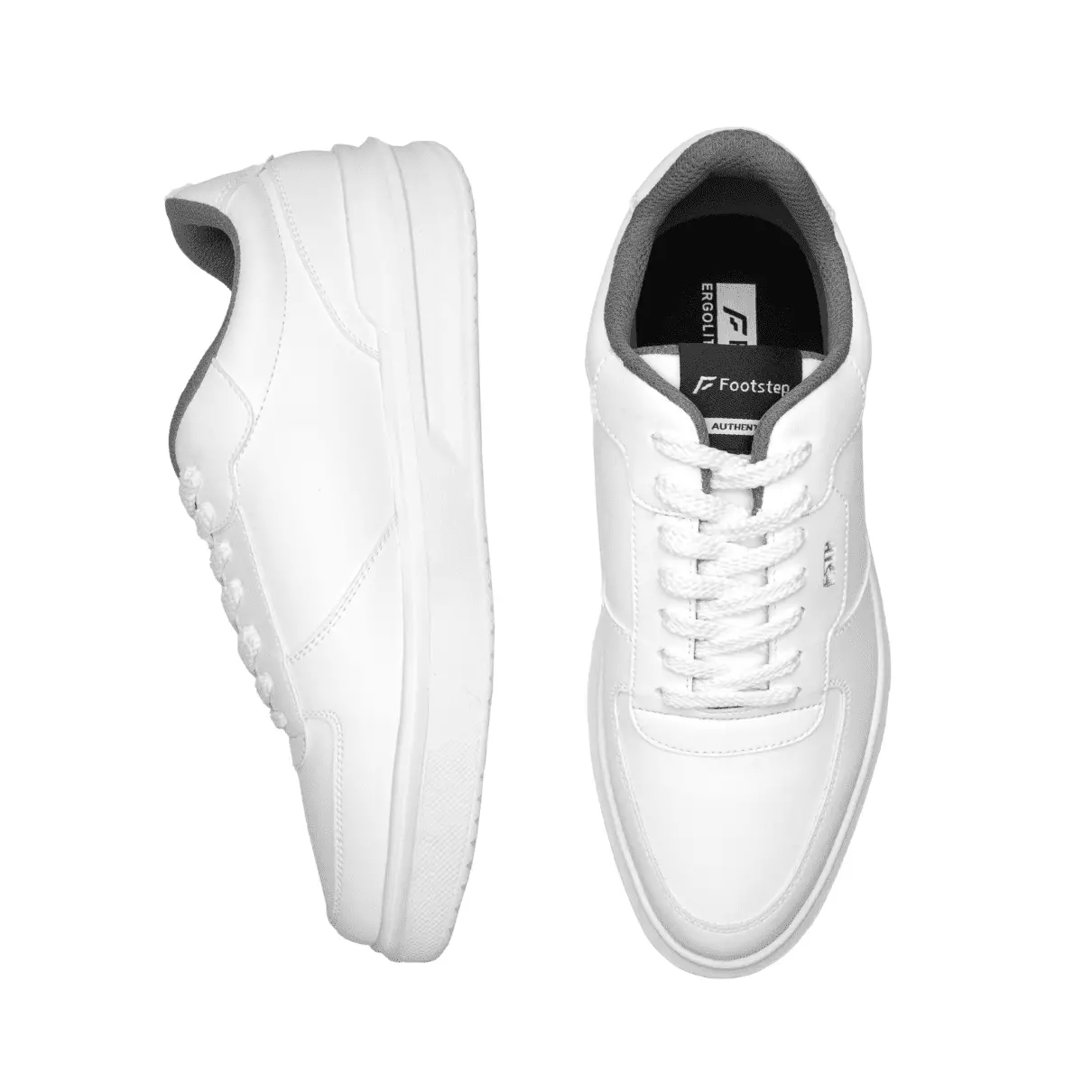 Footstep Footwear Sepatu Pria Sneakers Alpen Full White Original Shoes
