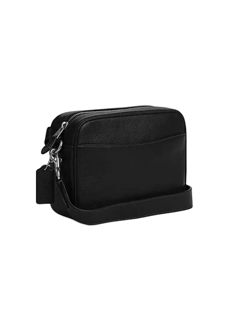 Warning 22 Men's Crossbody Bag in Black CW218