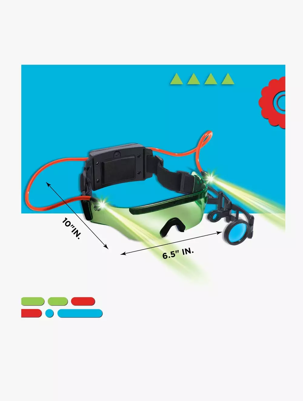 Discovery Night Vision Spy Goggles - Multi