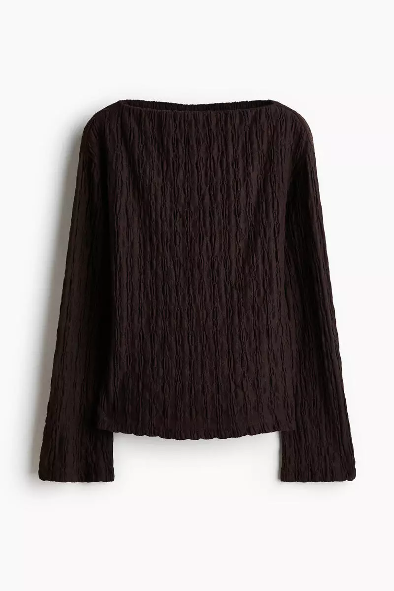 Boat-neck top