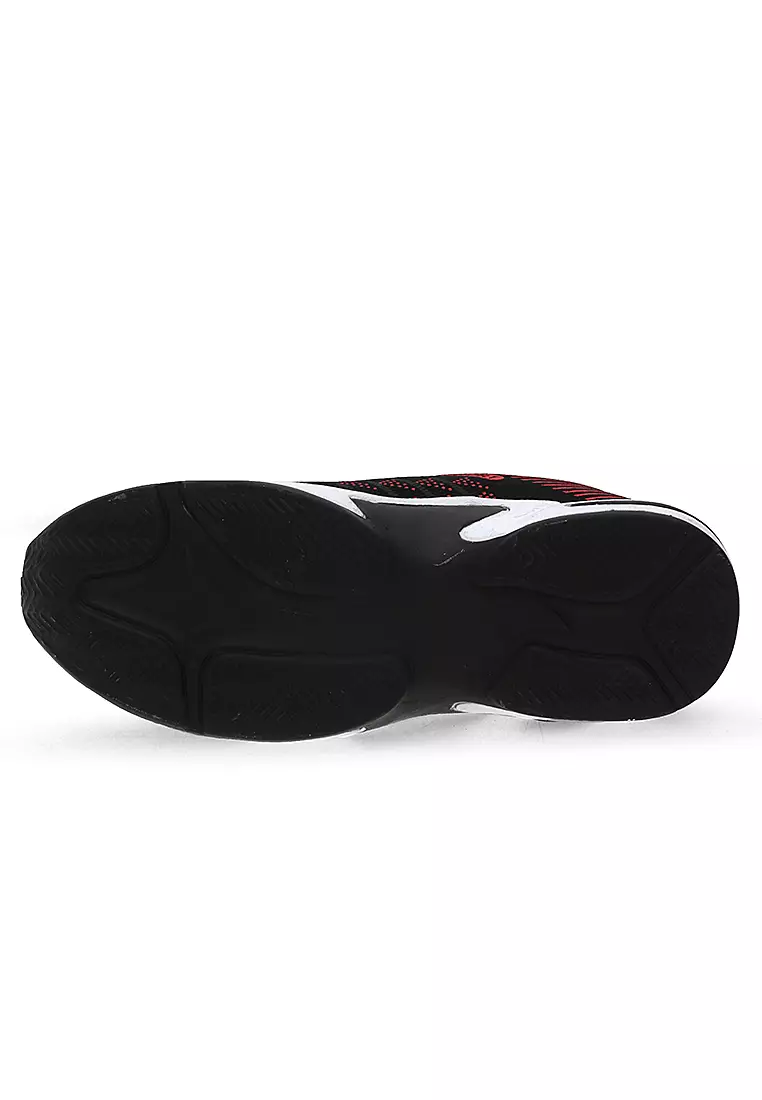 Tifash Sport Shoes Sepatu Unisex Sneaker Running Casual Material Canvas ORIGINAL - Red