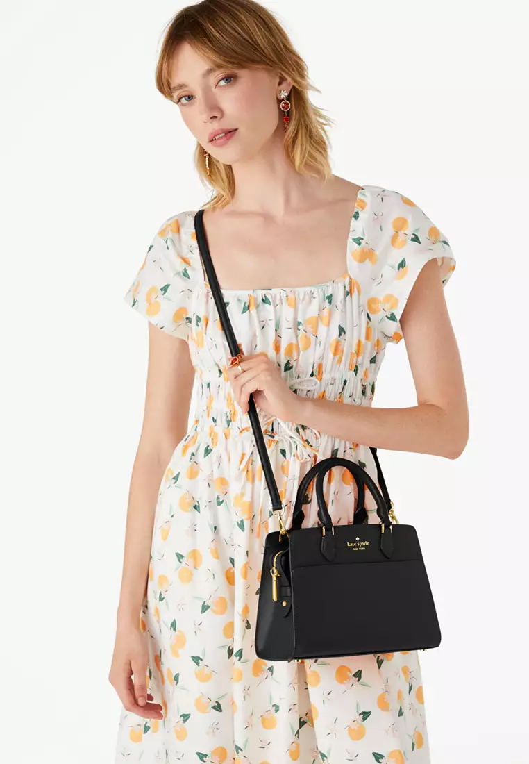 Madison Small Satchel - Black