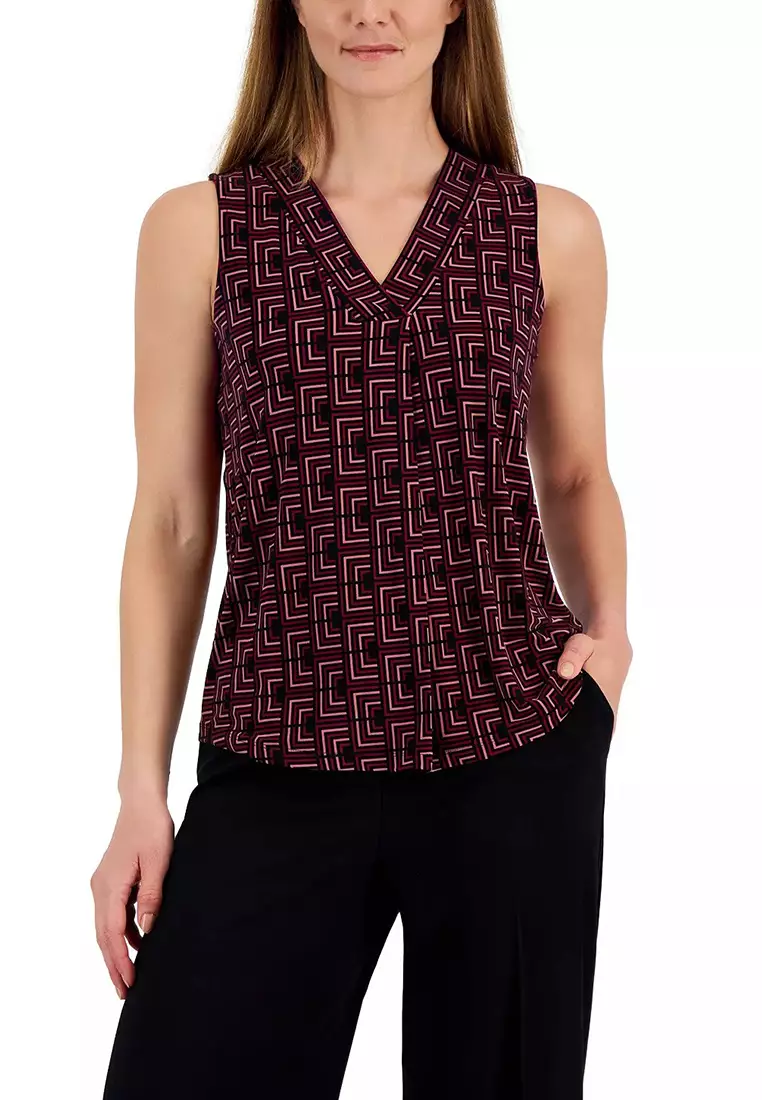 Anne klein sales sleeveless tops