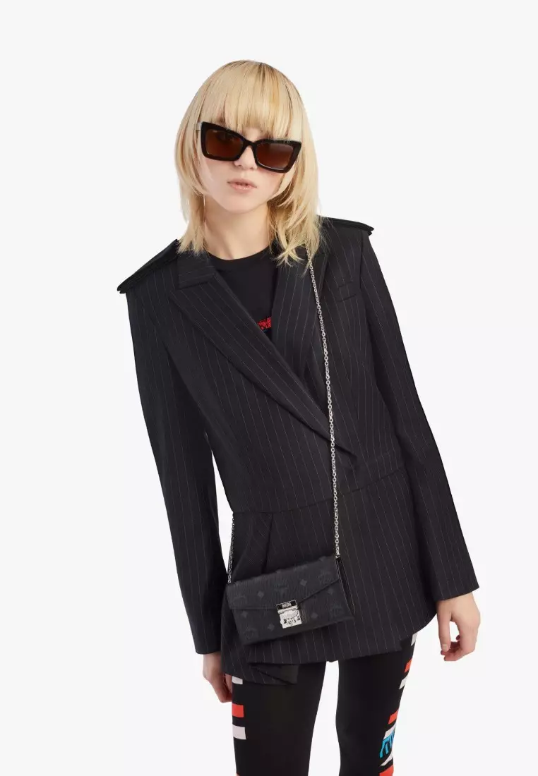 Tracy Crossbody Wallet in Visetos