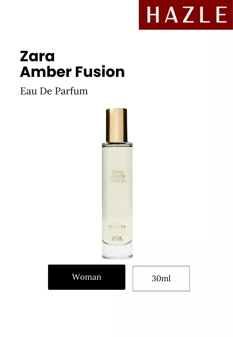 Gold Body Mist Zara Woman Jual ZARA Zara Amber Fusion Woman EDP 30
