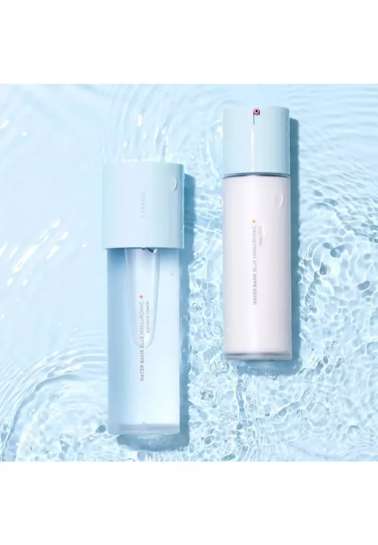 Laneige - Water Bank Blue Hyaluronic 2 Step Essential Set For Combination to Oily Skin 5pcs