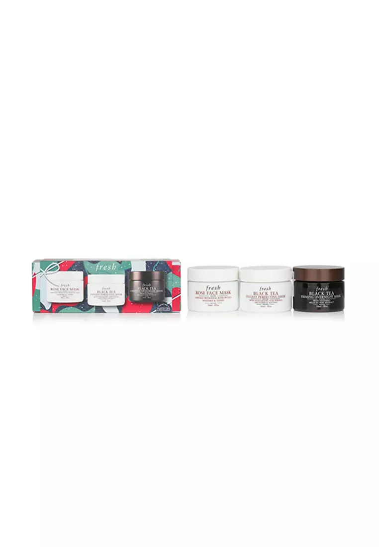 Fresh - Mini Face Mask Trio Set: 3pcs