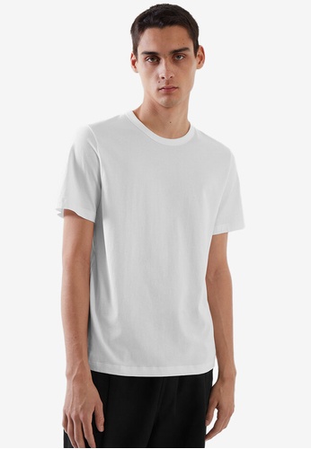 Buy Cos Regular-Fit Brushed Cotton T-Shirt Online | ZALORA Malaysia