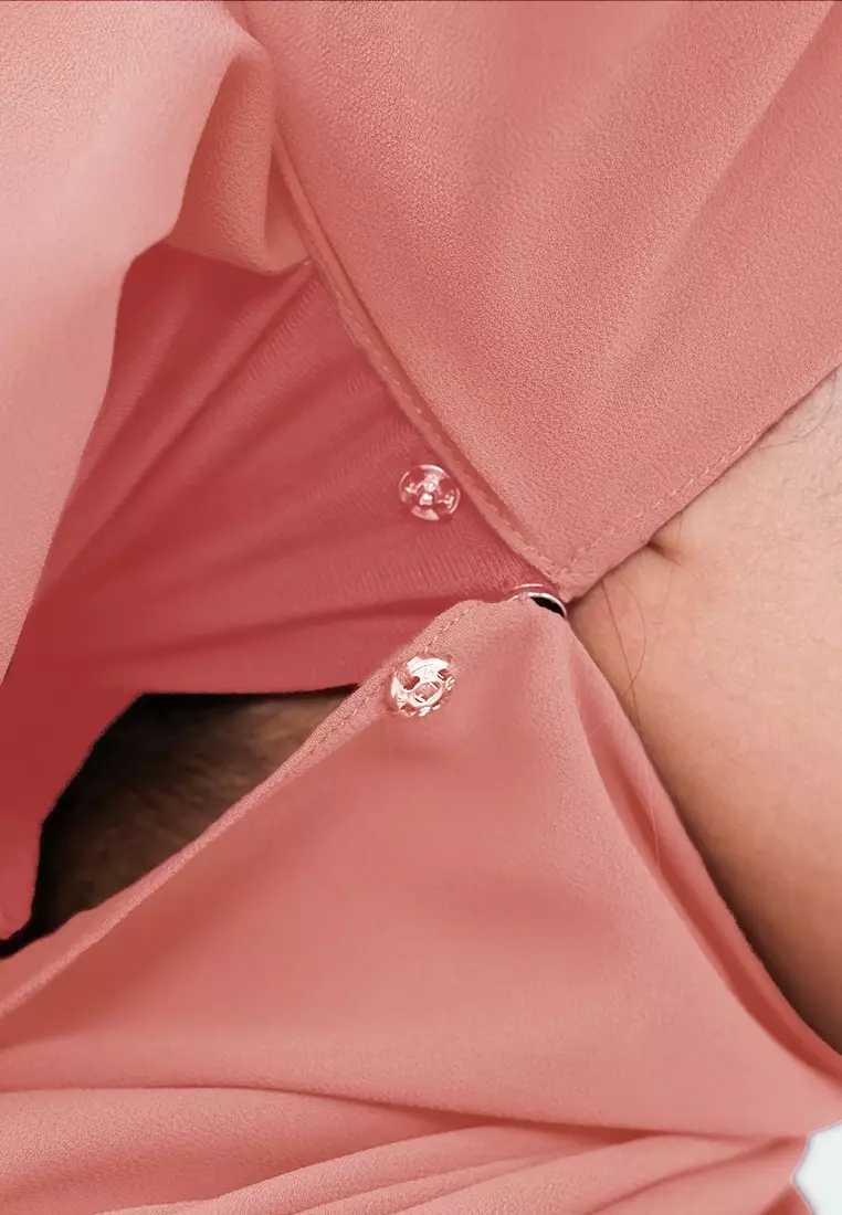 HIJAB INSTAN ELENA - SALMON