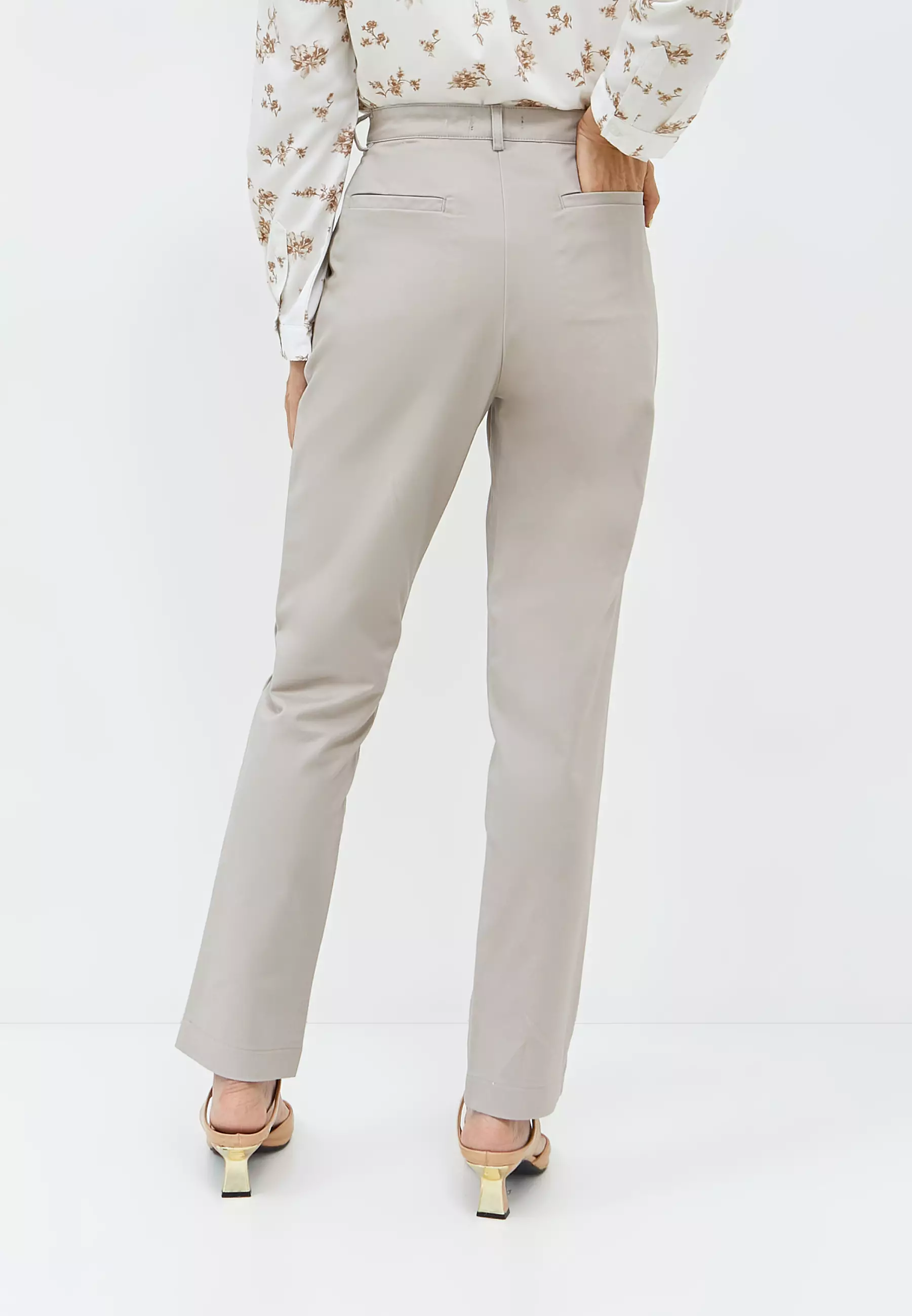 Chinos Pants Light Grey | G.3014